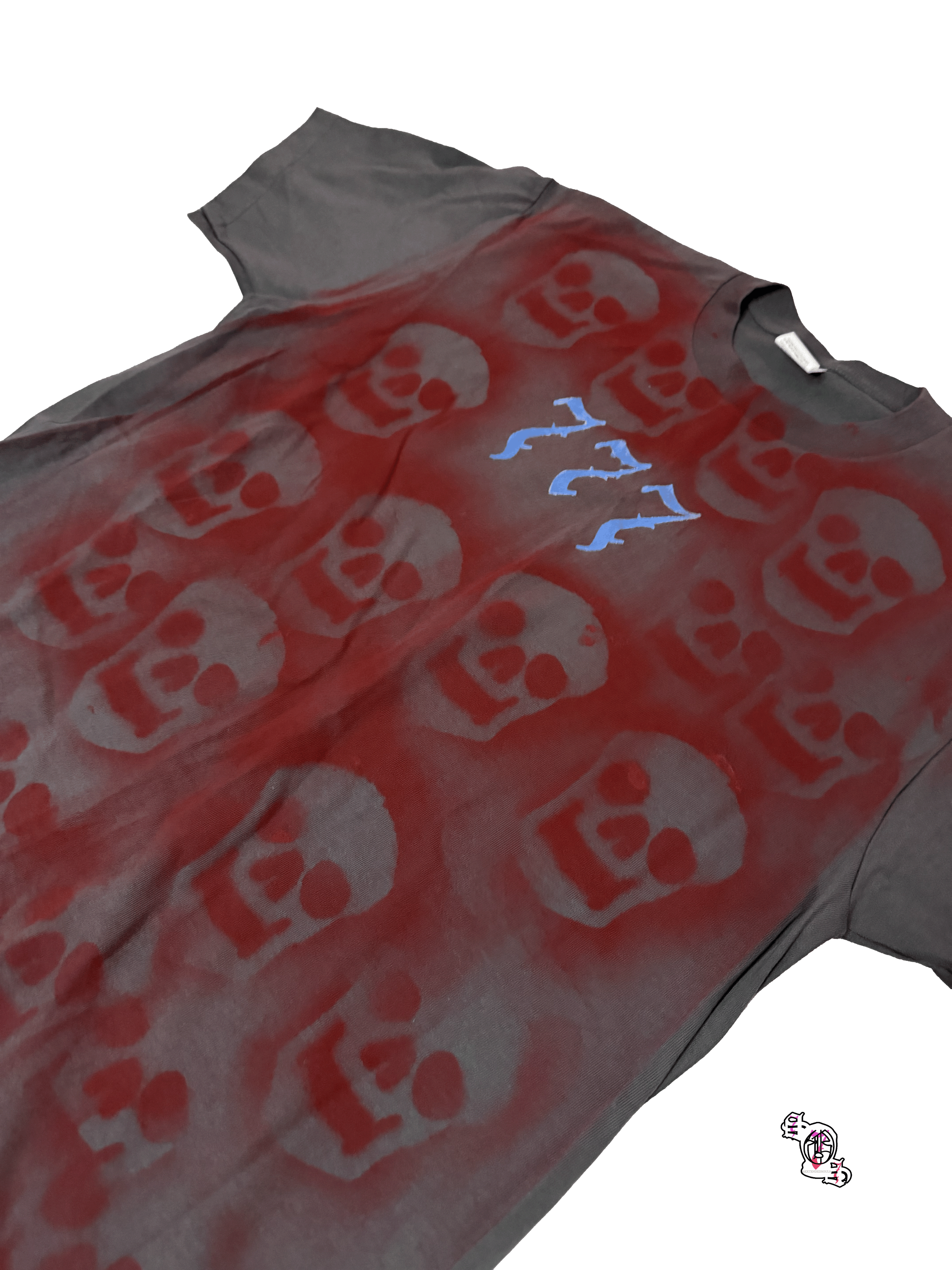 "SOS S***t on Sight "Gray Pro Club Men's Comfort Cotton Short Sleeve Tee Shirt