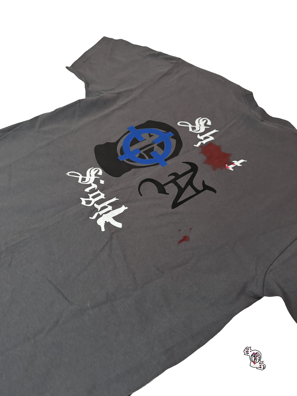 "SOS S***t on Sight "Gray Pro Club Men's Comfort Cotton Short Sleeve Tee Shirt