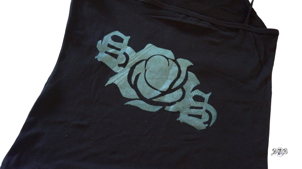 Black "Dank" Lace Camisole Tank Top