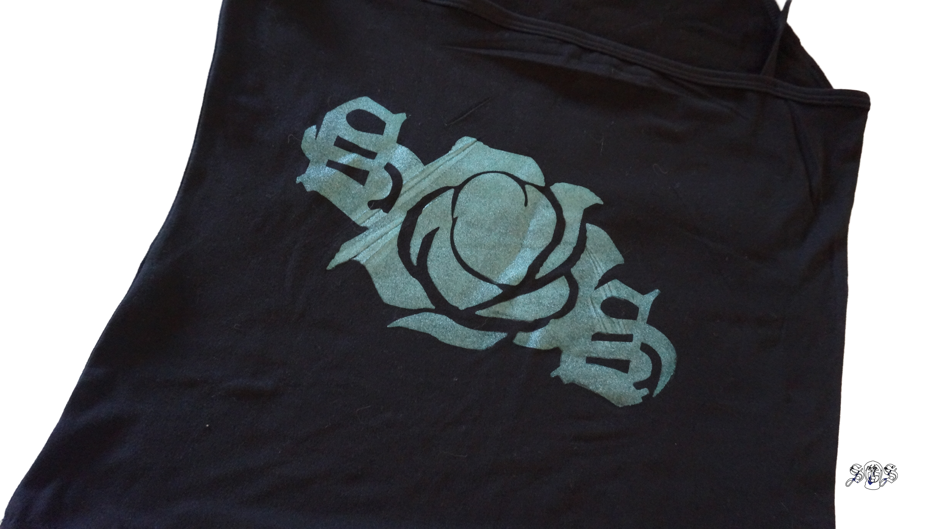 Black "Dank" Lace Camisole Tank Top