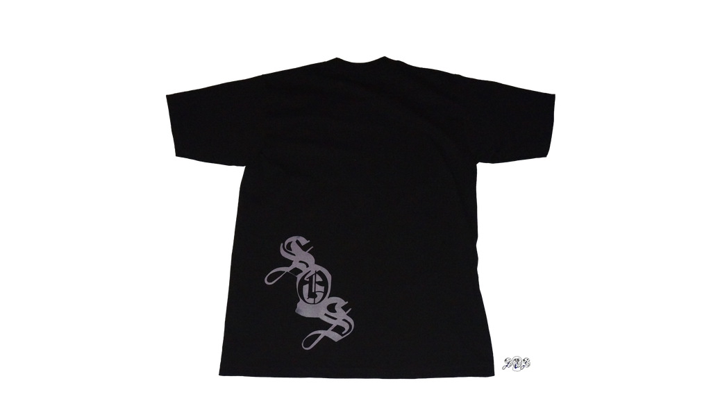 "charges" Black Pro Club Heavyweight T-Shirt