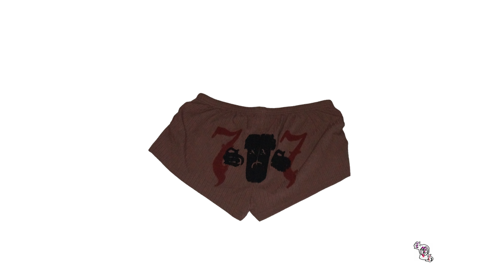 "SOS Pill Bottle" Rose Gold SHEIN Women's Pajama Bottoms