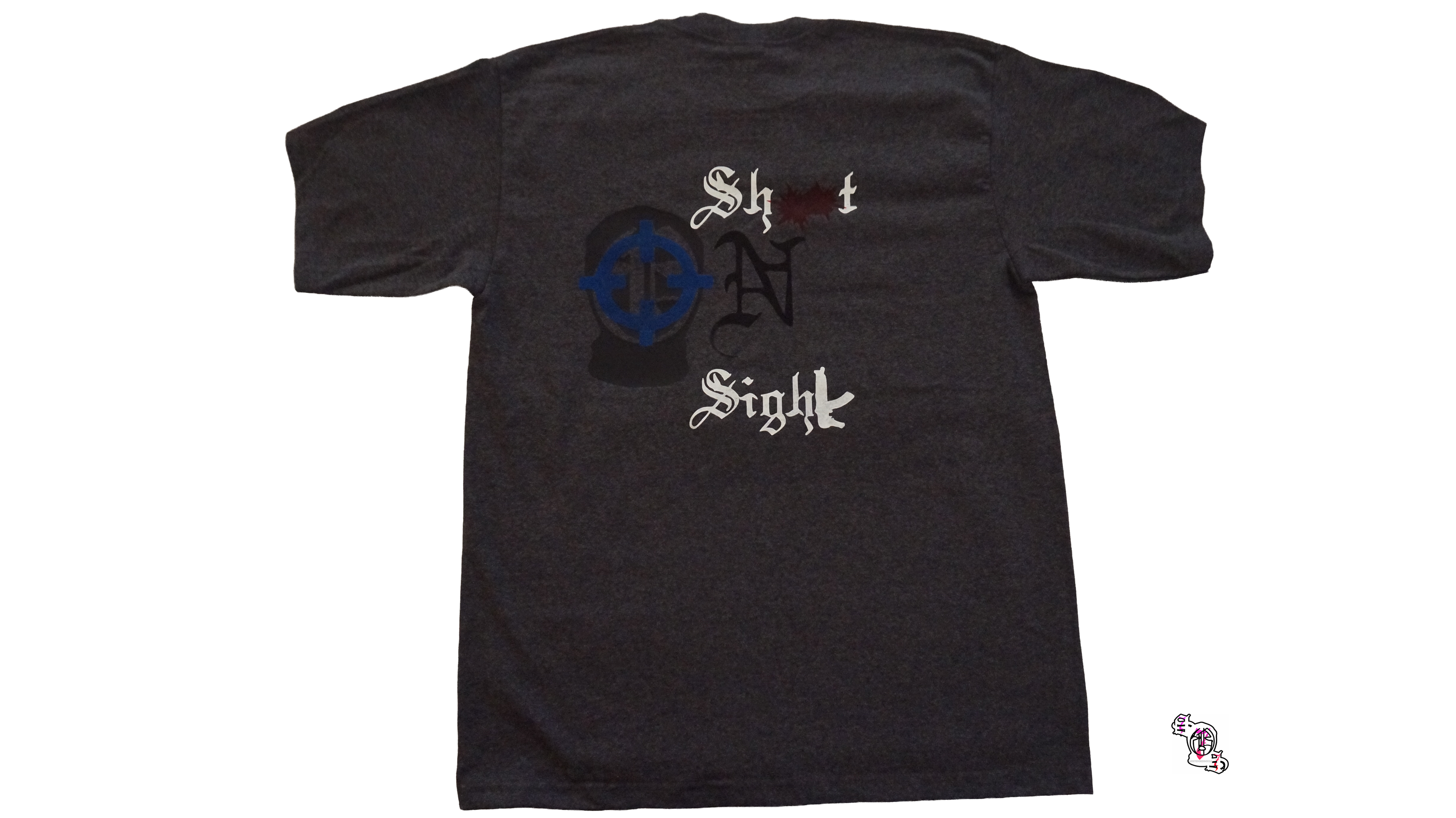 "On Sight" Charcoal Pro Club Heavyweight T-Shirt