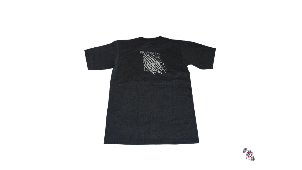 "Pray on my downfall" Charcoal Pro Club Heavyweight T-Shirt