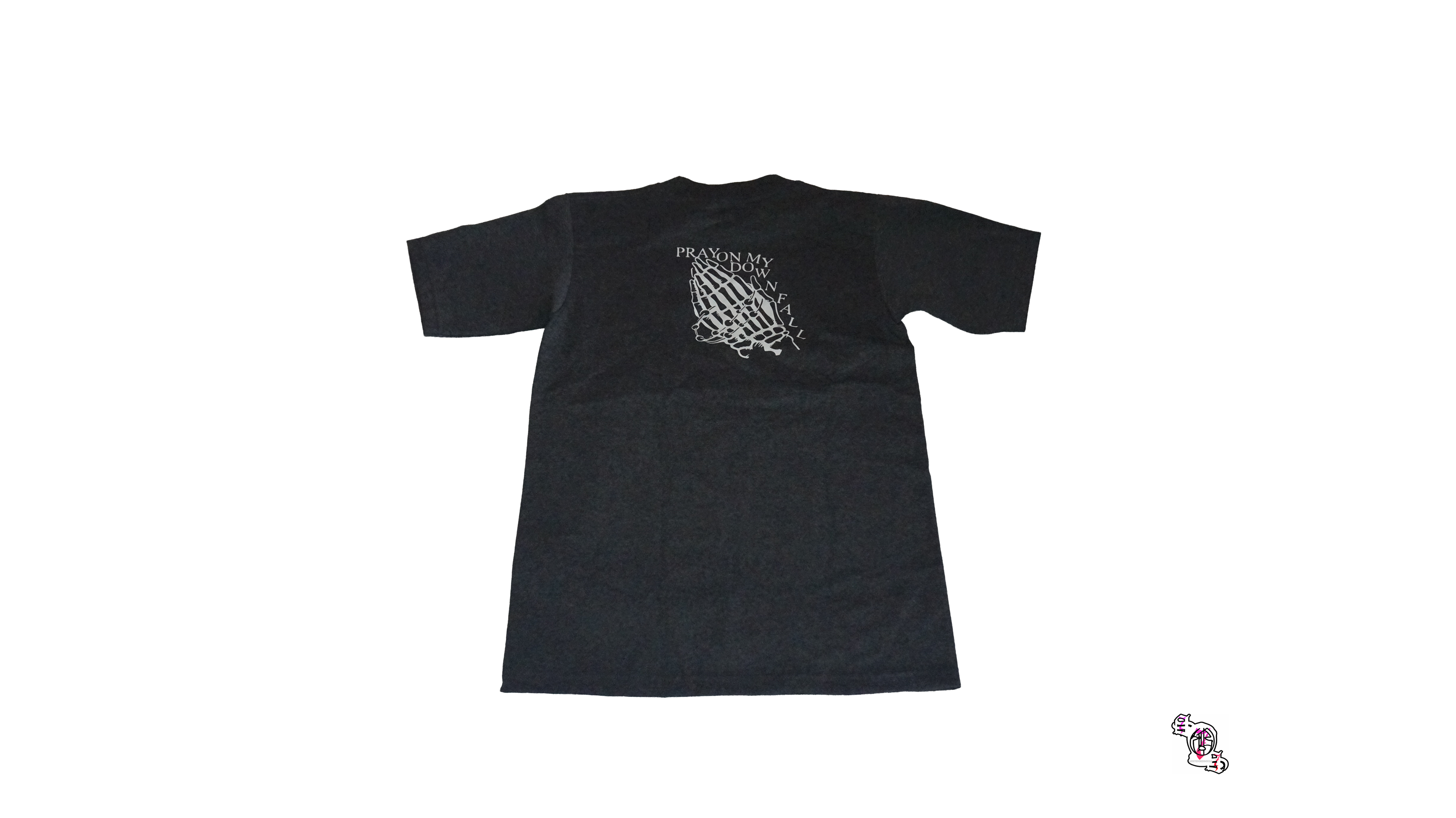 "Pray on my downfall" Charcoal Pro Club Heavyweight T-Shirt