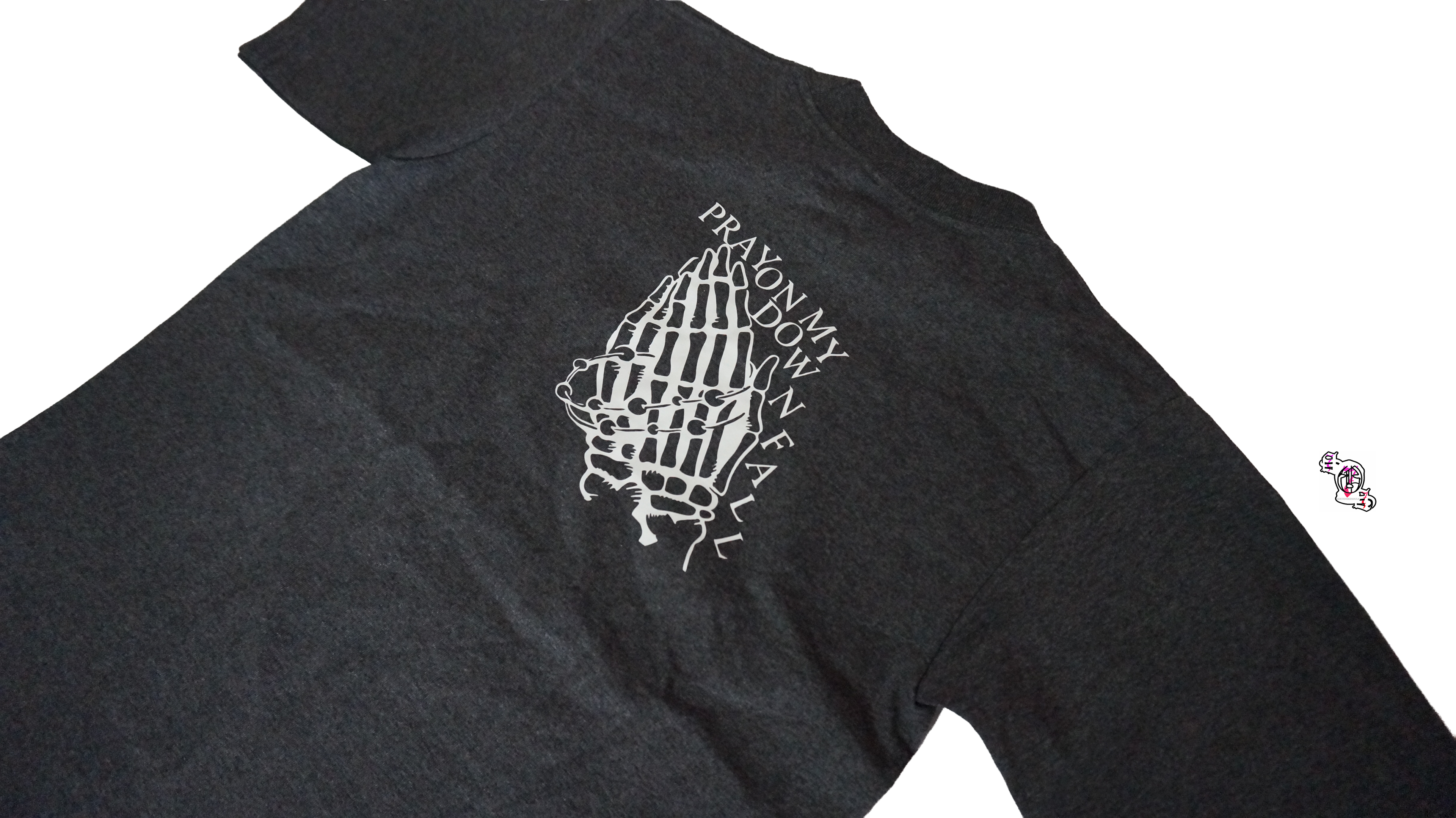 "Pray on my downfall" Charcoal Pro Club Heavyweight T-Shirt