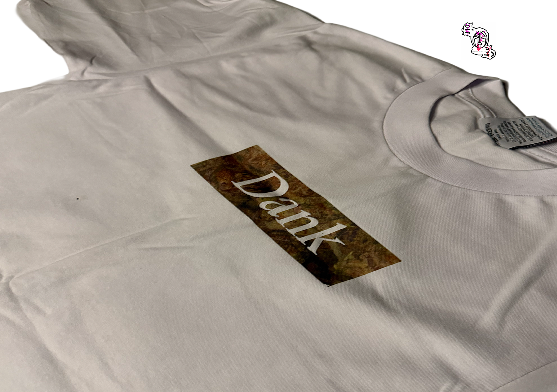 "Resistance Education" White Pro Club Men's Heavyweight Cotton Short Sleeve Crew Neck T-Shirt