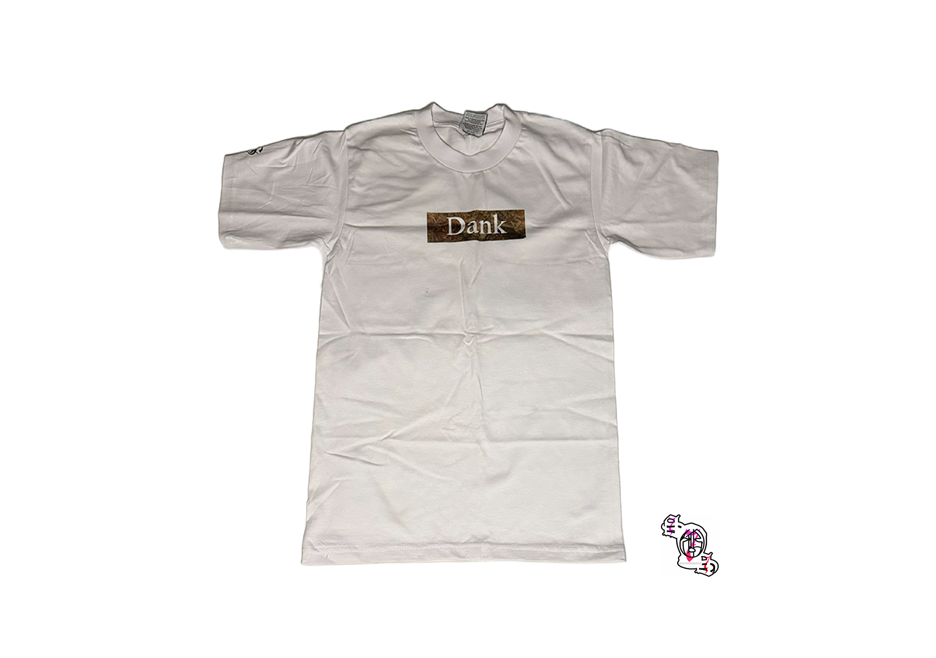 "Resistance Education" White Pro Club Men's Heavyweight Cotton Short Sleeve Crew Neck T-Shirt