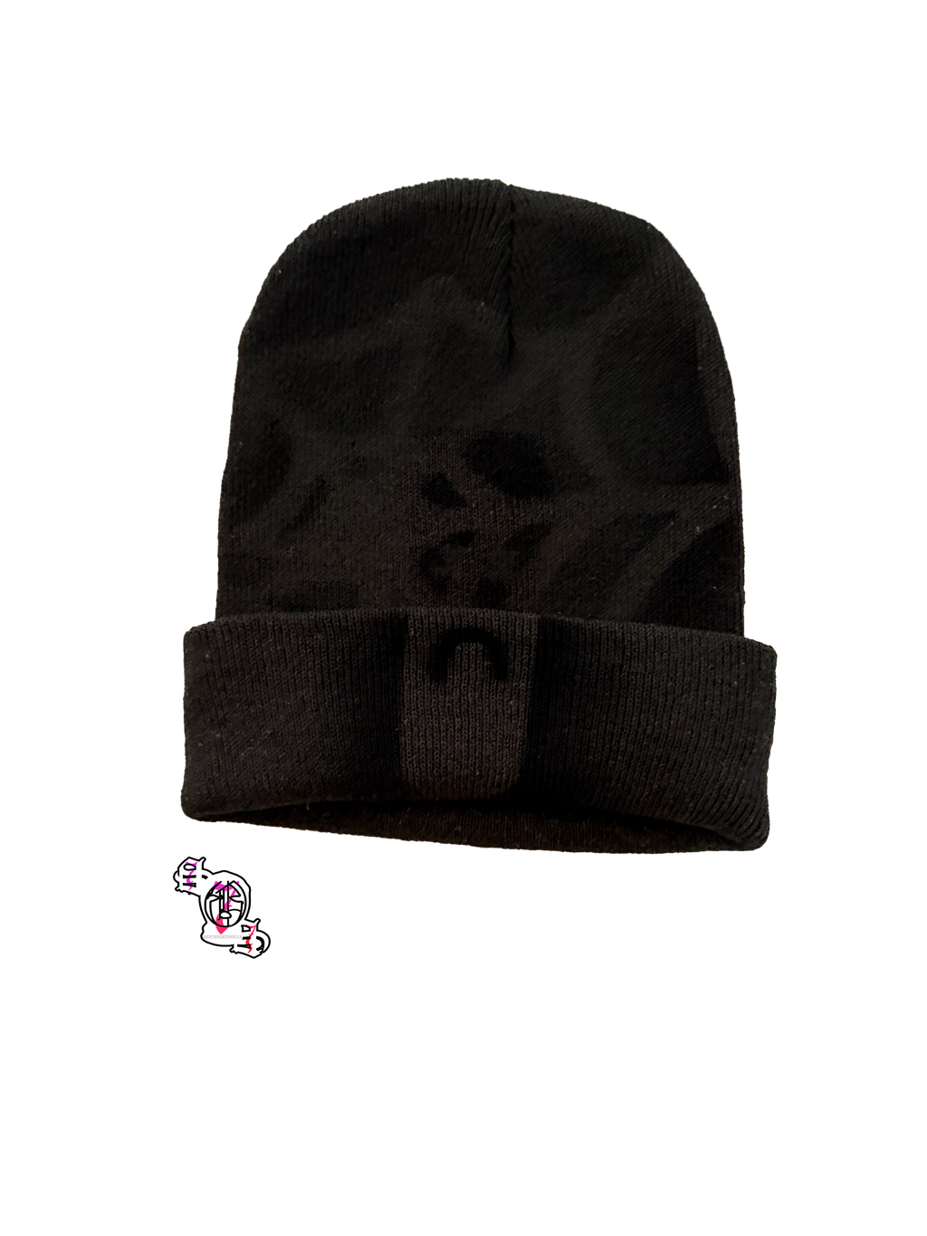 "SOS Stop Self Medication Bottle" Dark Gray Beanie