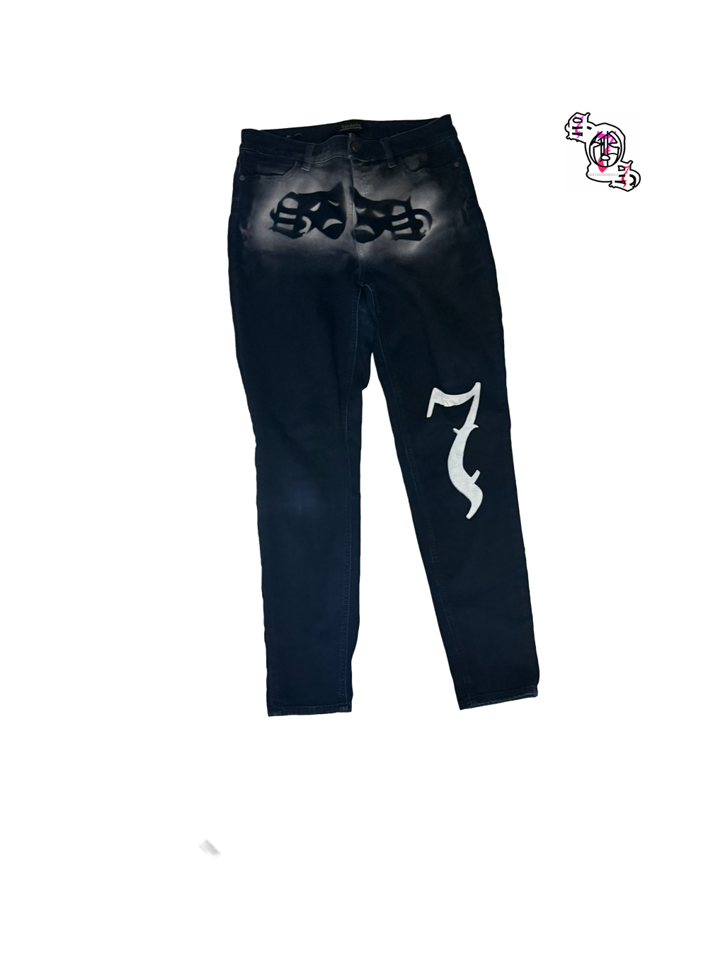 "SOS Still Sad" Talbots Jeggings