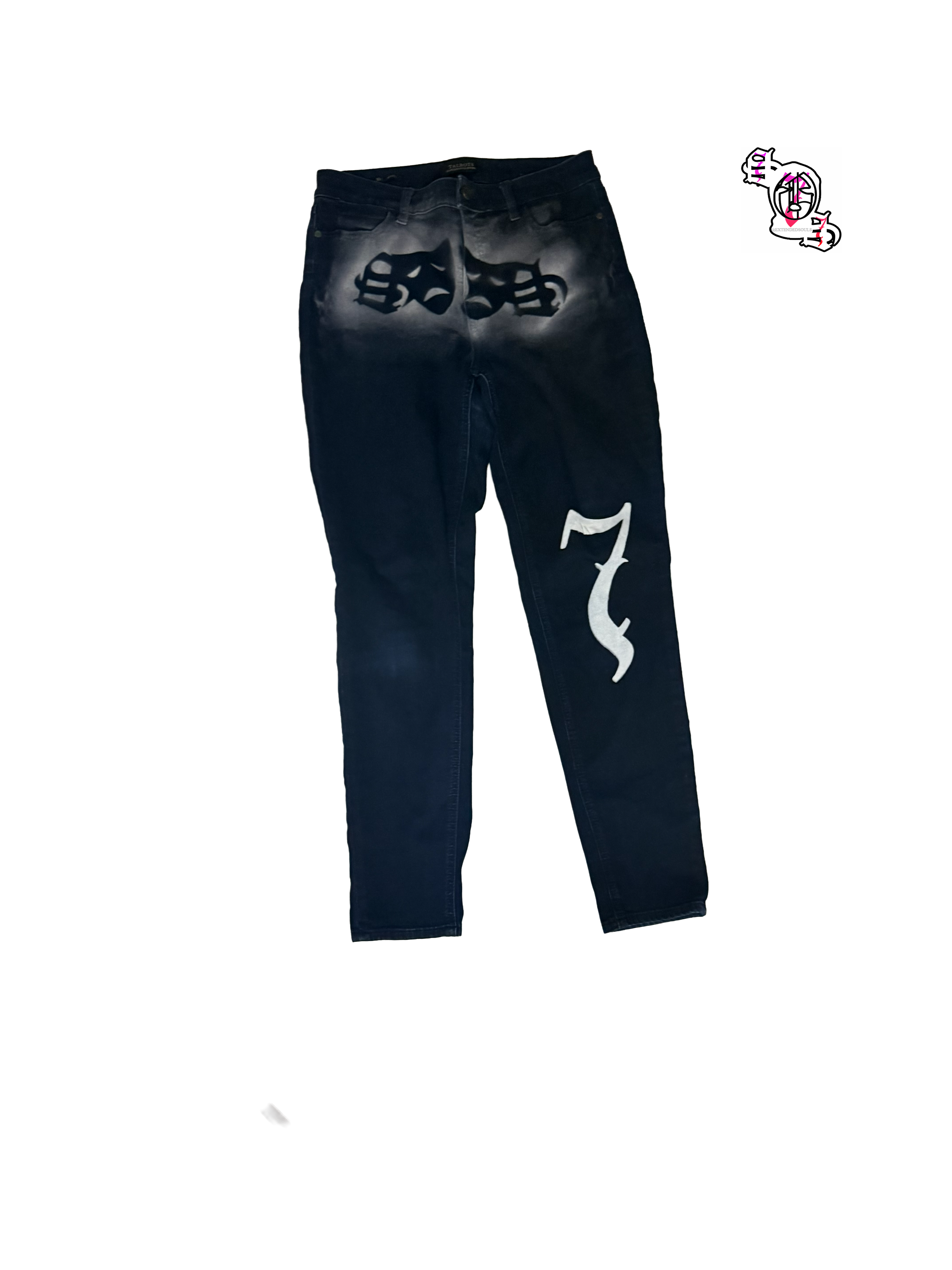 "SOS Still Sad" Talbots Jeggings