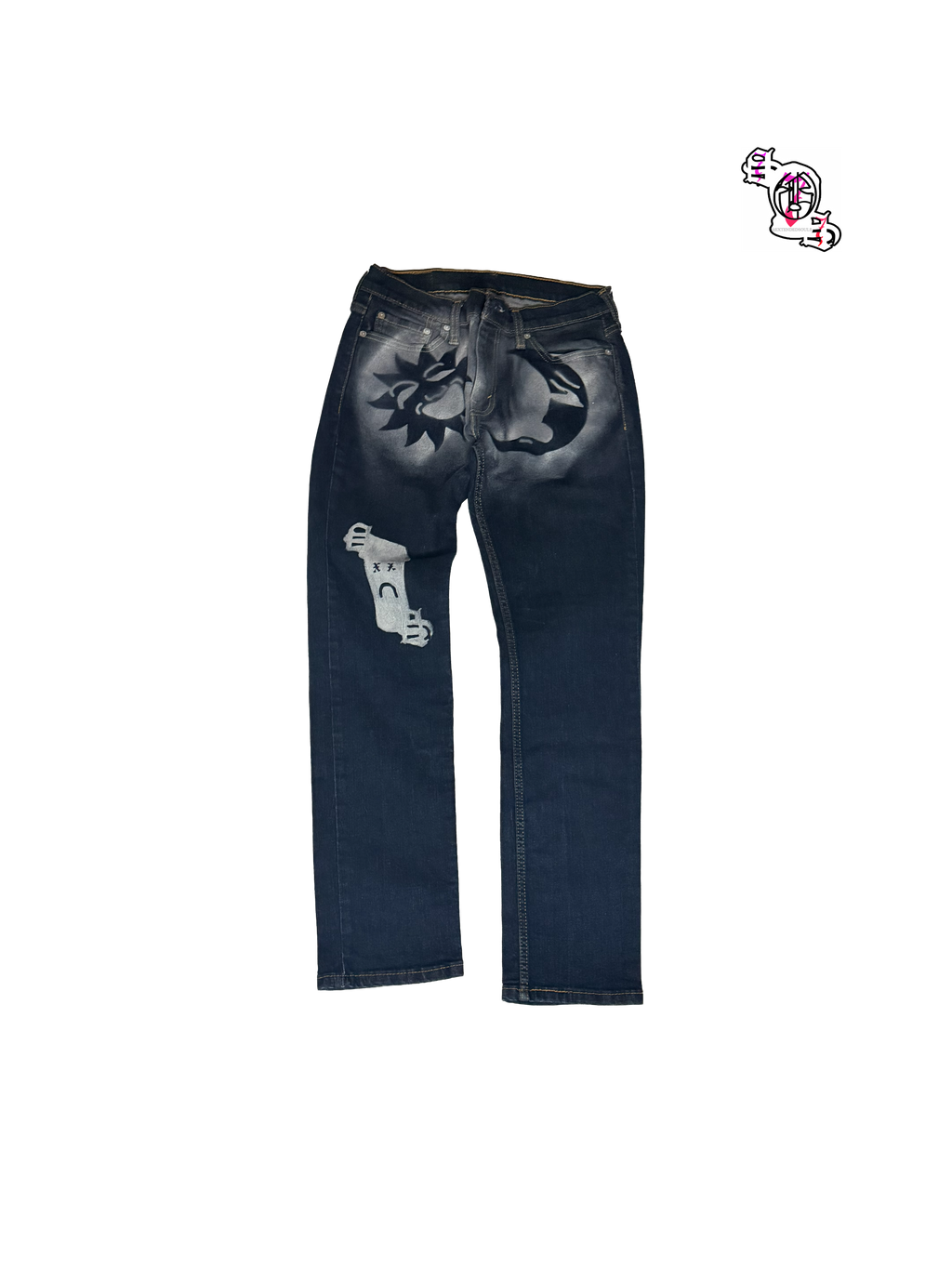 "SOS Sun and Moon" 511 Levi Strauss & Co Jeans