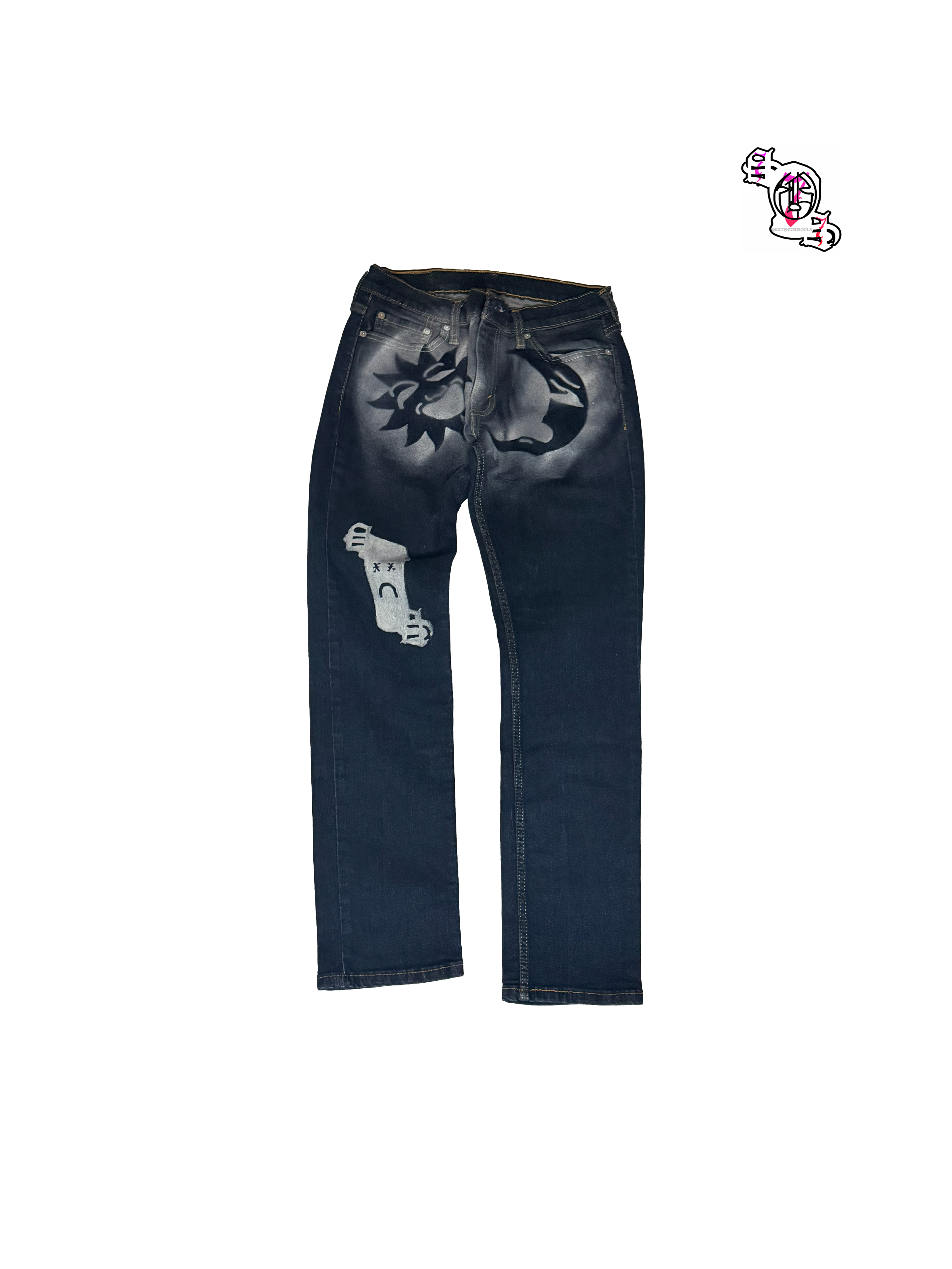 "SOS Sun and Moon" 511 Levi Strauss & Co Jeans