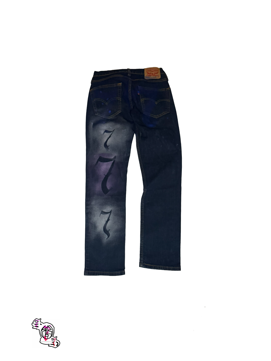 "SOS Sun and Moon" 511 Levi Strauss & Co Jeans