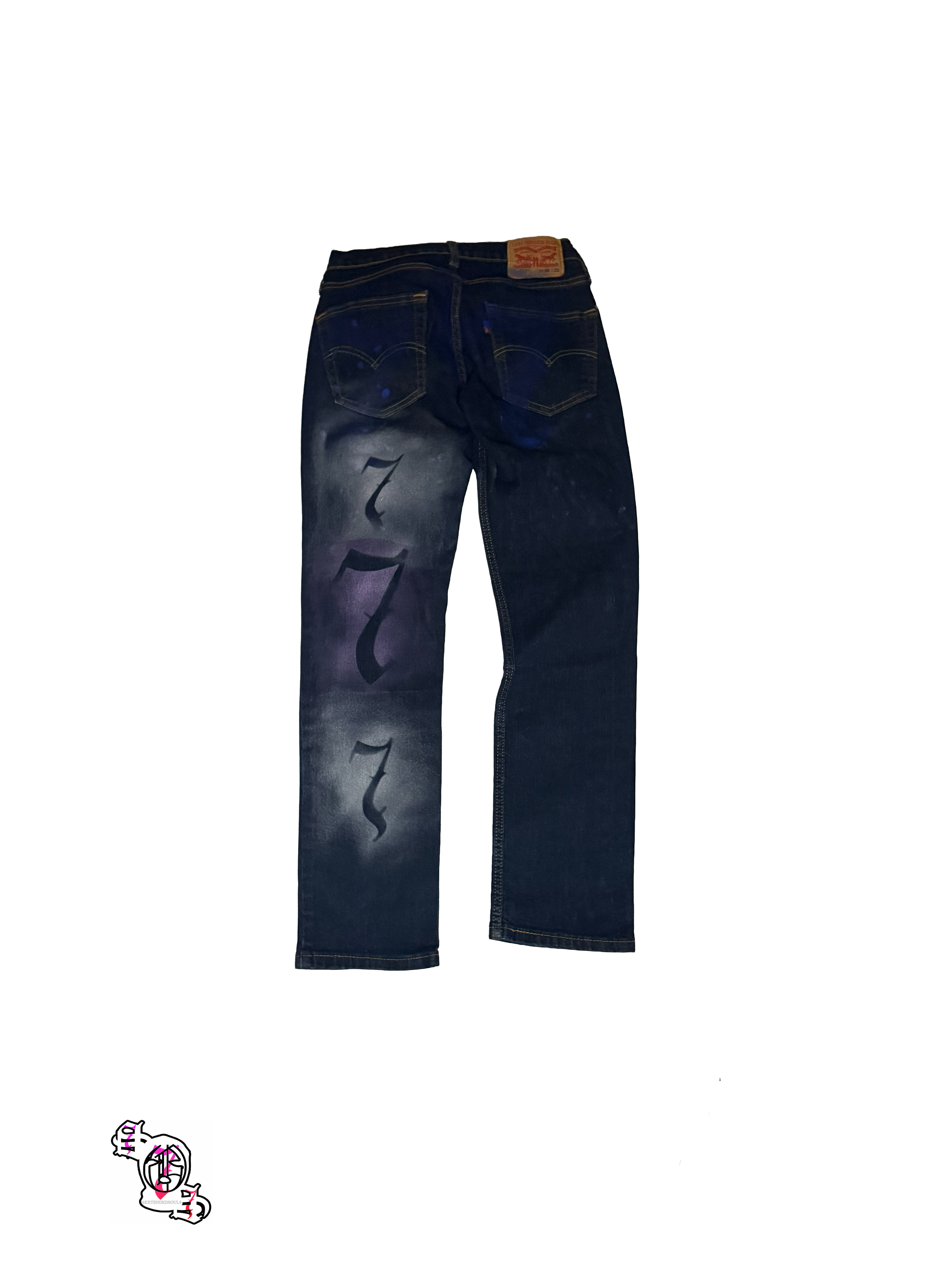 "SOS Sun and Moon" 511 Levi Strauss & Co Jeans