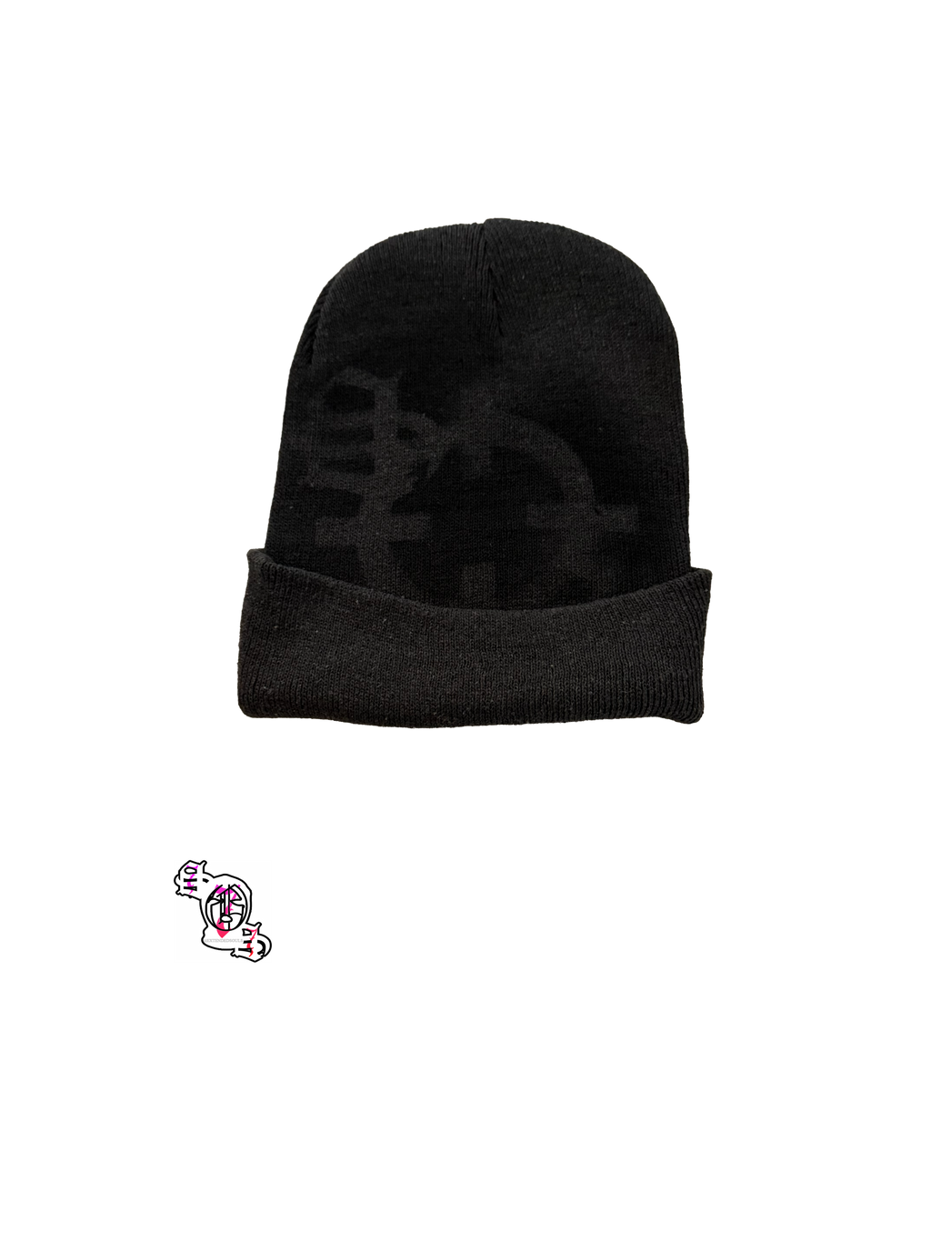 "SOS Stop Self Medication Bottle" Dark Gray Beanie