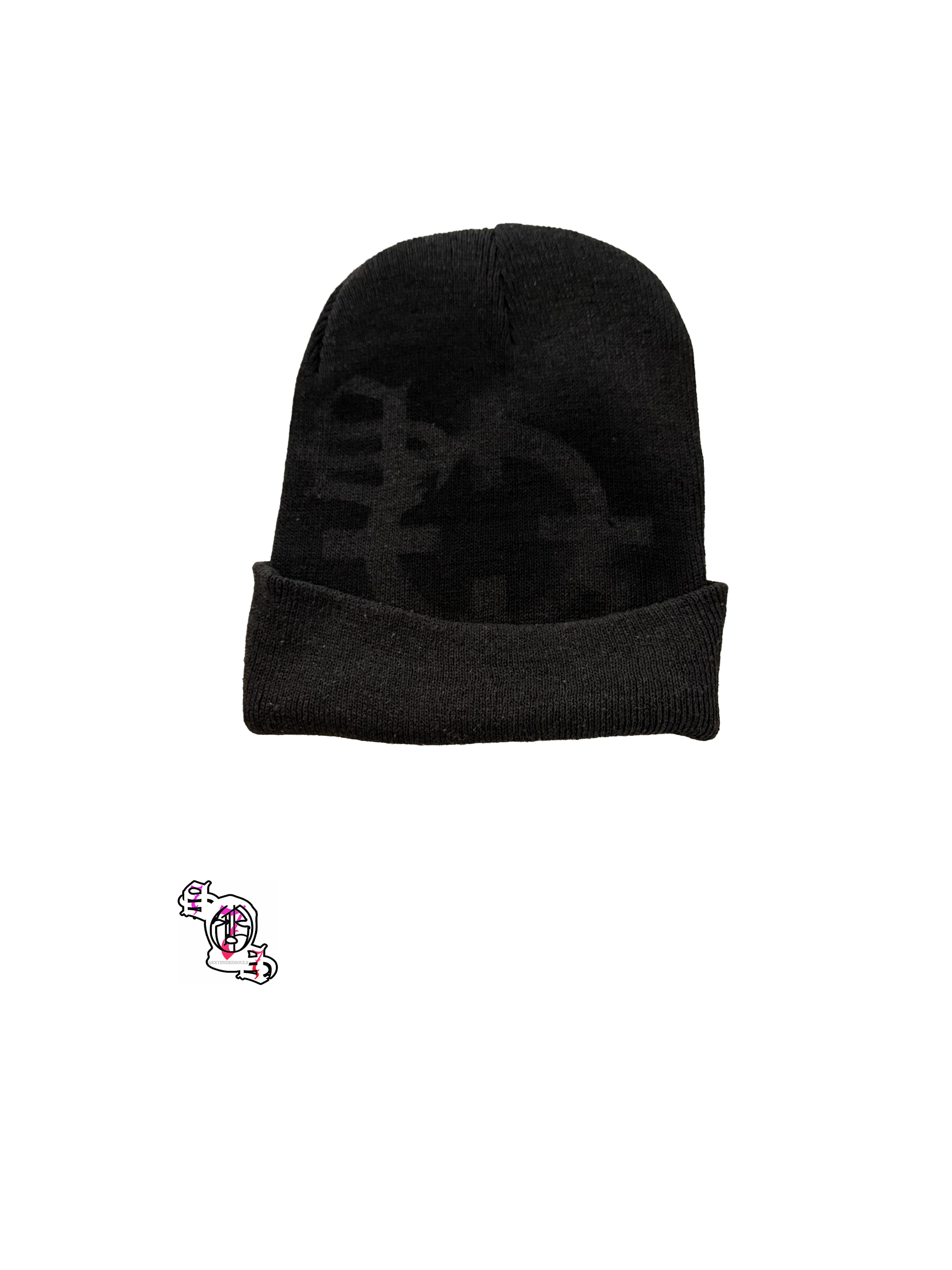 "SOS Stop Self Medication Bottle" Dark Gray Beanie