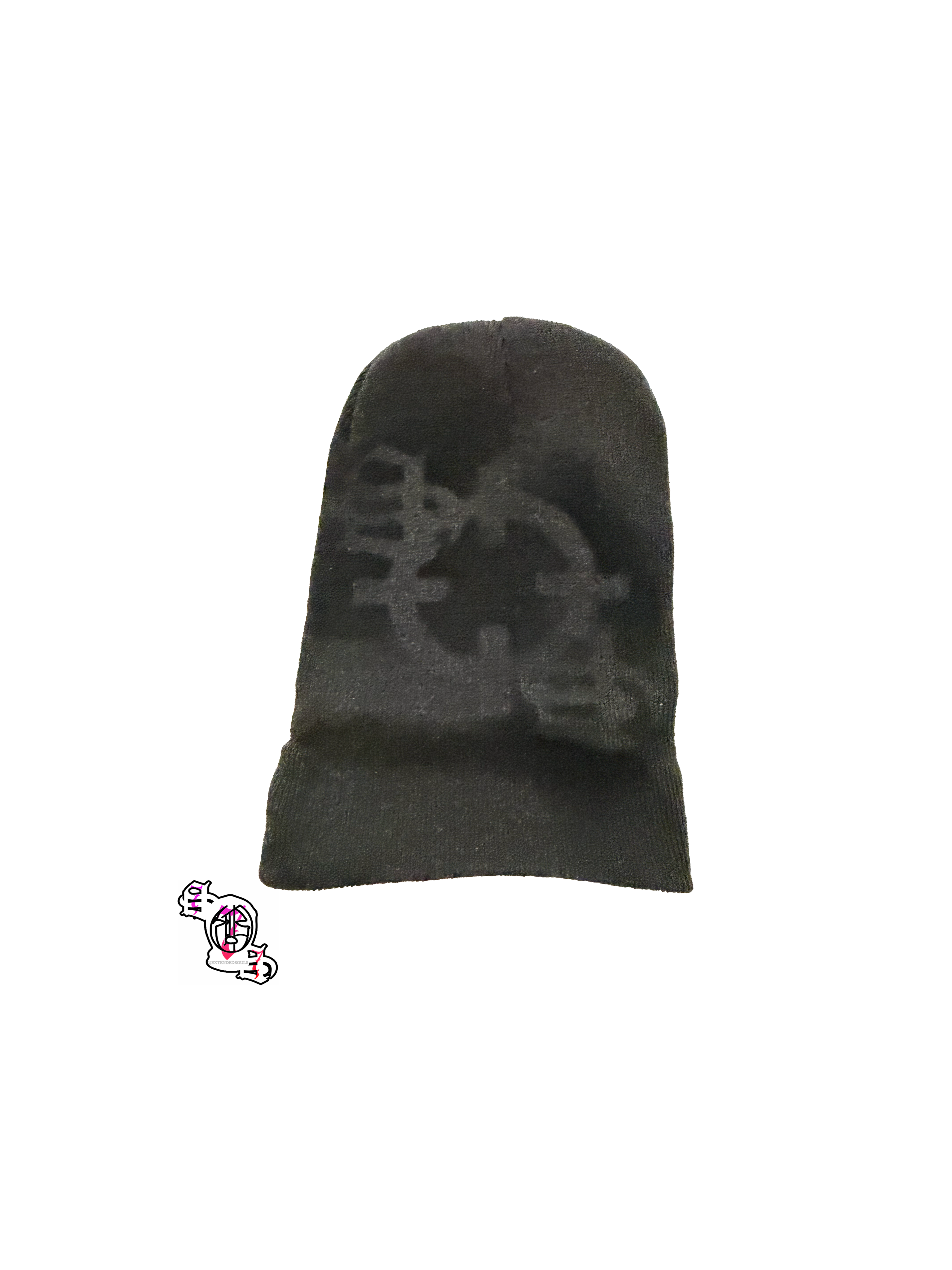 "SOS Stop Self Medication Bottle" Dark Gray Beanie