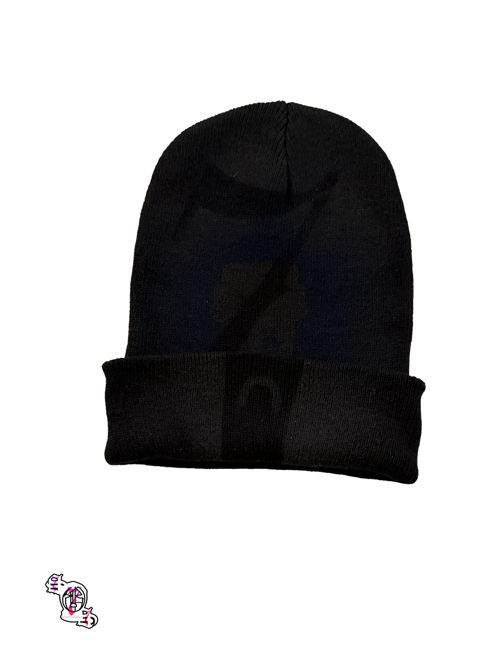 "Stop Self Medication Bottle" Black Beanie